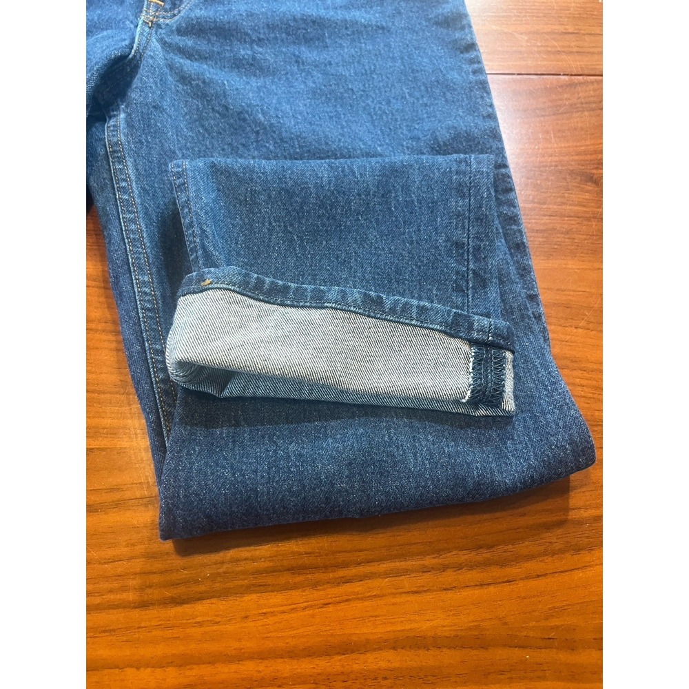 Abercrombie & Fitch 90s Straight Jeans Ultra High Rise Womens 26 2‎ Dark Wash - Picture 4 of 6